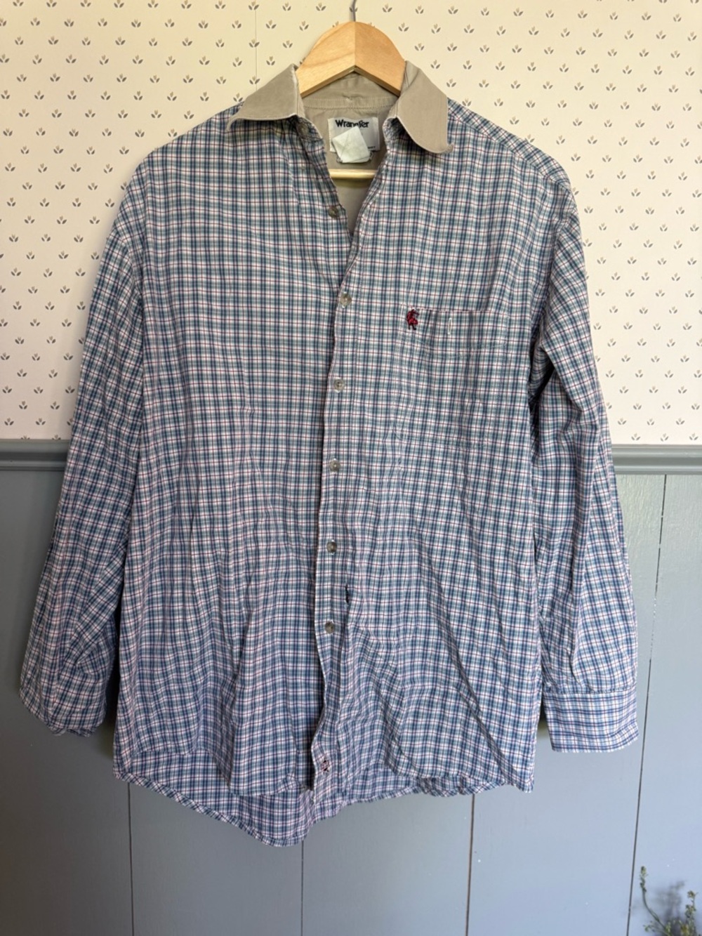 Vintage Wrangler Button Down Shirt